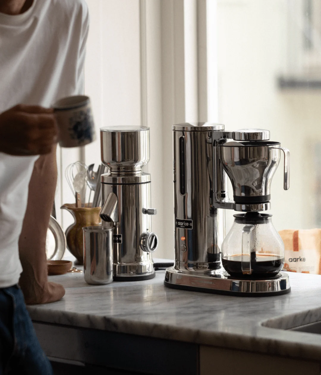 Coffee Maker Steel - Image 2
