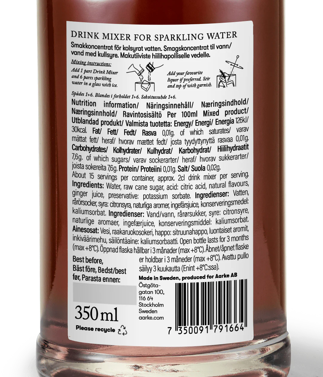 Drink Mixer Spicy Ginger - Image 2