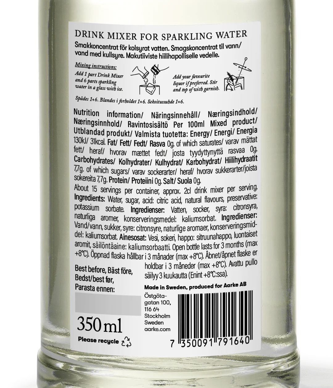 Drink Mixer Yuzu Basil - Image 2